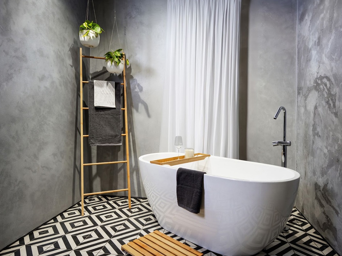 banos de microcemento